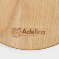 Подарочный набор деревянной посуды Adelica &laquo;Кухни мира&raquo;, доски для подачи 3 шт: 43&times;25 см, 21&times;14 см, 18&times;14 см, берёза