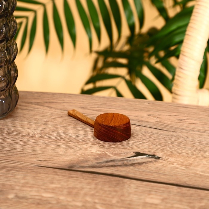 Черпак 10 см, тиковое дерево