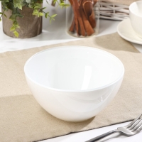 Салатник &laquo;Зефир&raquo;, 800 мл, d=15,5 см, цвет белый