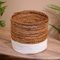 Корзина плетёная 35х35х30 см Корзина плетёная 35х35х30 см