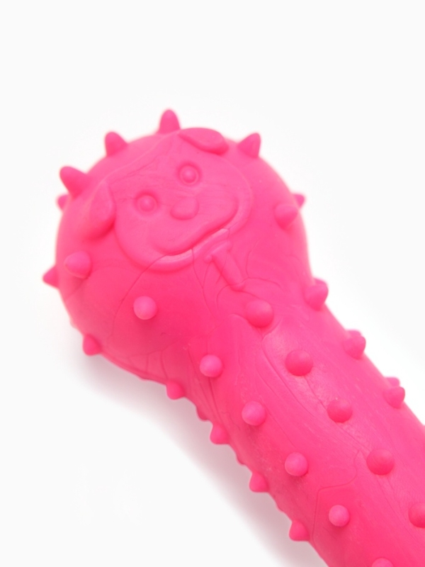 Игрушка-дразнилка "Поймай меня!", TPR, 9,5 см, розовая