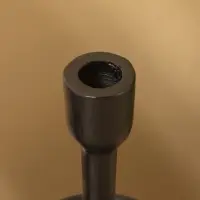 Подсвечник "Дарк" алюминий 10х10х15 см