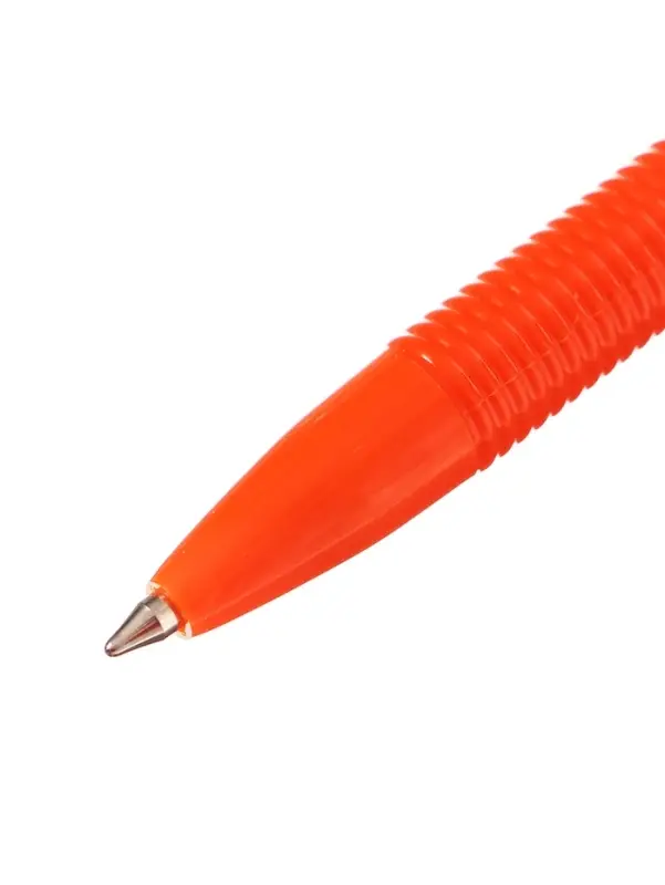 Ручка шариковая ErichKrause. R-301 Matic Orange, автоматическая, синий стержень, узел 0.7 мм