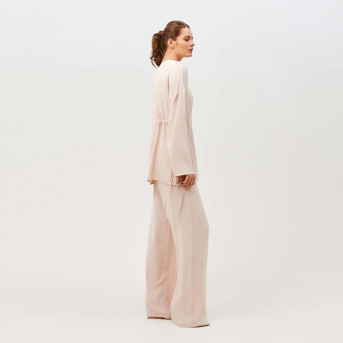 Костюм женский (туника, брюки) MINAKU: Casual Collection цвет бежевый, размер 46 Костюм женский (туника, брюки) MINAKU: Casual Collection цвет бежевый, размер 46