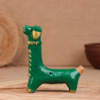 Абашевская игрушка "Собачка", 10х6х12 см, Петрова О.В. Абашевская игрушка "Собачка", 10х6х12 см, Петрова О.В.