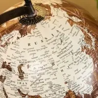 Глобус сувенирный, 23&times;20&times;34.5 см, подставка дерево