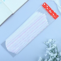 Бант-шар №10 "Полоски", цвет белый Бант-шар №10 "Полоски", цвет белый