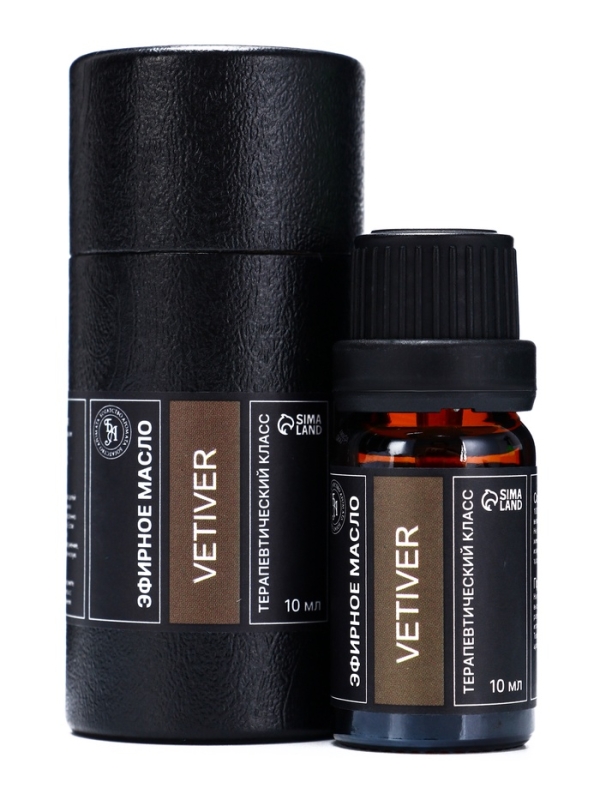 Эфирное масло "Ветивер", 10 мл, в тубусе