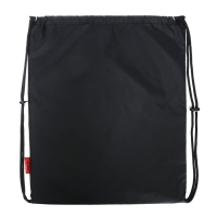 Рюкзак школьный 37 x 28 x 13см, эргономичная спинка, Across 557, + мешок, черный/оранжевый