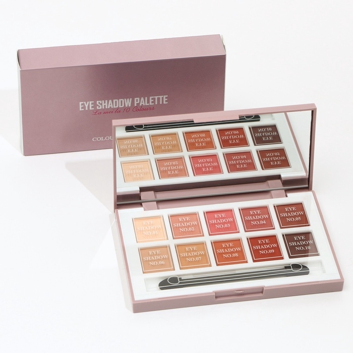 Набор теней для век, 10 цв.