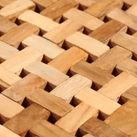 Коврик из тикового дерева, 30х20х0,7 см