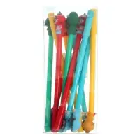 Ручка - прикол &laquo;Фрукты/Овощи/Ягоды&raquo; гелевая, МИКС