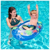 Лодочка надувная &laquo;Дельфин&raquo;, 102 х 69 см, от 3-6 лет, цвет МИКС, 34037 Bestway