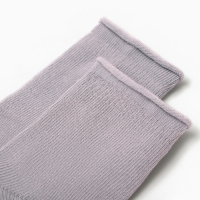 Носки детские MINAKU со стоперами, цвет фиолетовый, 11-12 см