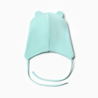 Шапка-мишка детская, цвет мятный, размер 46-50 Шапка-мишка детская, цвет мятный, размер 46-50