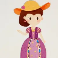 Магнитный набор "Маленькая принцесса"