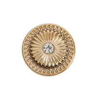 Ручка-кнопка CAPPIO, d=31 мм, цвет матовое золото