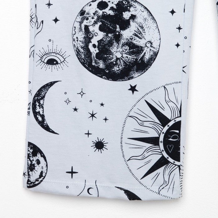 Пижама женская (футболка и брюки) KAFTAN Magic night р. 48-50, белый Пижама женская (футболка и брюки) KAFTAN Magic night р. 48-50, белый