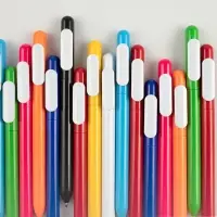 Ручка шариковая Swiper, зеленая с белым