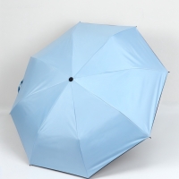 Зонт механический «Однотонный», эпонж, 3 сложения, 8 спиц, R = 50/54 см, D = 108 см, цвет МИКС Зонт механический «Однотонный», эпонж, 3 сложения, 8 спиц, R = 50/54 см, D = 108 см, цвет МИКС