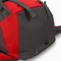 Рюкзак тур 65+5л, 30*20*53, отдел на шнурке, 5нар+2вн кармана, цвет красный