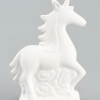 Копилка под роспись "Единорог" с кистью