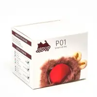 Интерактивная игрушка для кошек "Убегающий мех", красная