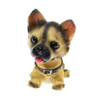 Собака на панель авто, качающая головой, мини, овчарка Собака на панель авто, качающая головой, мини, овчарка