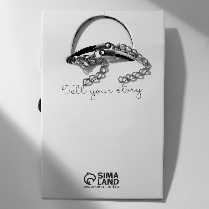 Браслеты &laquo;Неразлучники&raquo; расколотые сердца, цветные, 7 см