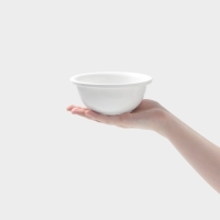 Салатник Hanna Kn&ouml;vell, d=14 см, фарфор, белый