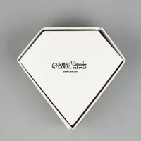 Коробка подарочная под бижутерию &laquo;Белая, тиснение&raquo;, 10 х 9 х 3.5 см