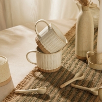 Набор кружек керамических SL Home &laquo;Виенто&raquo;, 400 мл, цвет белый