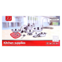 Набор металлической посуды &laquo;Шеф-повар&raquo;, 12 предметов