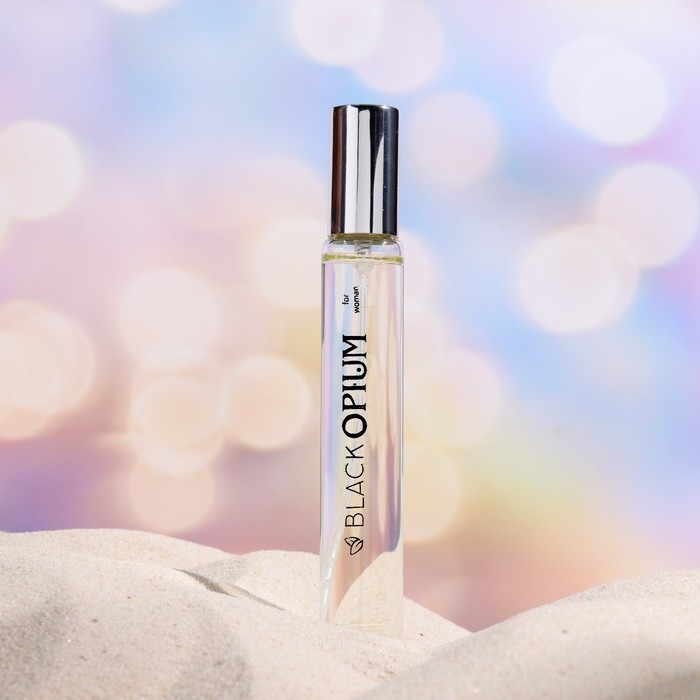 Подарочный набор косметики женский Подарочный набор косметики женский "Black Opium", кулон+парфюмерная вода, 33 мл