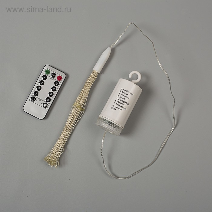 Светодиодная фигура «Салют» 20 см, роса, батарейки ААх4 (не в комплекте), 8 режимов, свечение синее и белое Светодиодная фигура «Салют» 20 см, роса, батарейки ААх4 (не в комплекте), 8 режимов, свечение синее и белое