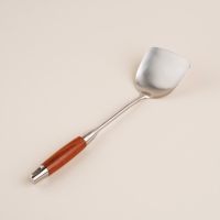 Лопатка из нержавеющей стали SL Home, &laquo;Рустик&raquo;, 39&times;10 см, цвет серебряный