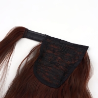 Хвост накладной, волнистый волос, на резинке, 60 см, 100 гр, цвет блонд/каштановый(#SHT12C/SHT85) Хвост накладной, волнистый волос, на резинке, 60 см, 100 гр, цвет блонд/каштановый(#SHT12C/SHT85)