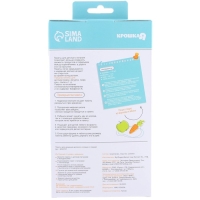 Пакеты для хранения детского питания с ложкой, 200 мл., набор 5 шт., Крошка Я