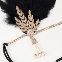 Повязка на голову карнавальная «Леди» Повязка на голову карнавальная «Леди»