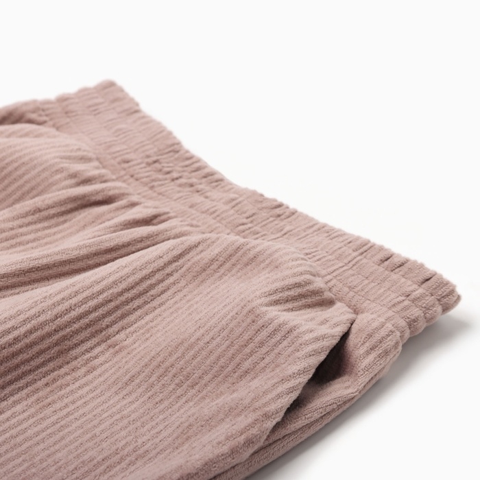 Костюм детский KAFTAN Костюм детский KAFTAN "Velvet", р. 32 (110-116), пыльно-розовый