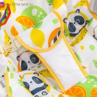 Шезлонг - качалка для новорождённых &laquo;Панда&raquo;, игровая дуга, игрушки МИКС