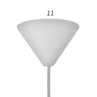 Светильник BayerLux 1674/1WT E27 40Вт бело-черный 29х29х25-125 см