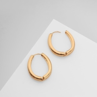 Серьги металл &laquo;Богема&raquo; вираж, цвет золото