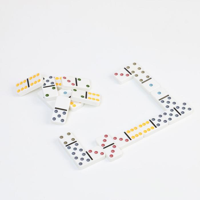 Домино "Медведи", 28 шт, костяшка 5 х 2.5 см, 11 х 19 см