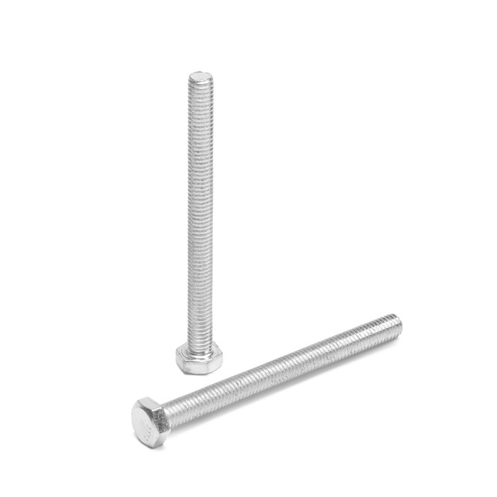 Болт ТУНДРА, оцинкованный, DIN 933, класс прочности 8.8, М6х70 мм, 5 кг Болт ТУНДРА, оцинкованный, DIN 933, класс прочности 8.8, М6х70 мм, 5 кг