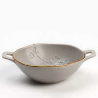 Тарелка керамическая глубокая &laquo;Сканди&raquo;, 21х15 х 5,8 см, 400 мл