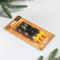 Свечи фонтаны для торта "Звёзды", 12,5 см, 30 сек, 3 шт Свечи фонтаны для торта "Звёзды", 12,5 см, 30 сек, 3 шт