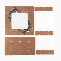 Коробка под 16 конфет «Новогодние моменты», 18.9 х 18.9 х 3.8 см, Новый год Коробка под 16 конфет «Новогодние моменты», 18.9 х 18.9 х 3.8 см, Новый год