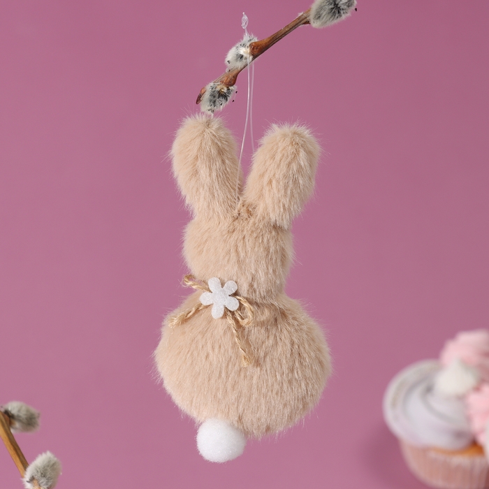 Мягкая игрушка &laquo;Зайка&raquo; на подвесе, 11 см, цвет МИКС