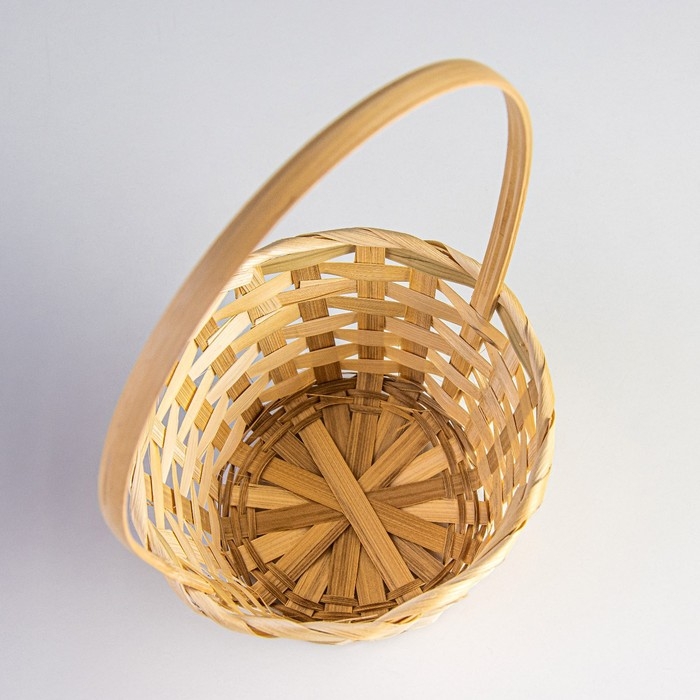 Набор корзин плетеных (бамбук),16xH10/32 см,18xH10/34 см,21xH10/36 см,3 шт Набор корзин плетеных (бамбук),16xH10/32 см,18xH10/34 см,21xH10/36 см,3 шт